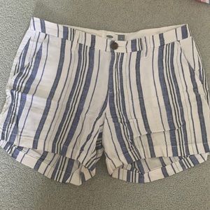 Blue stripped shorts